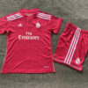 2014/2015 Retro Kids Size Real Madrid Away Soccer Jersey front view