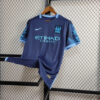 2015/2016 Retro Manchester City Away Football Shirt detail view