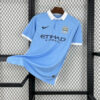 2015/2016 Retro Manchester City Home Football Shirt front view