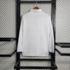 2016/2017 Retro Long Sleeve Real Madrid Home Football Shirt back view