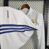 2016/2017 Retro Long Sleeve Real Madrid Home Football Shirt detail view