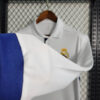 2016/2017 Retro Long Sleeve Real Madrid Home Football Shirt detail view