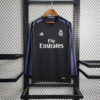 2016/2017 Retro Long Sleeve Real Madrid Third Away Football Shirt front view