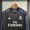 2016/2017 Retro Long Sleeve Real Madrid Third Away Football Shirt detail view