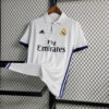 2016/2017 Retro Real Madrid Home Football Shirt detail view