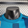 2017/2018 Long Sleeve Retro Real Madrid Third Away Football Shirt detail view