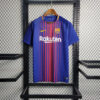 2017/2018 Retro Barcelona Home Football Shirt front view