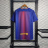 2017/2018 Retro Barcelona Home Football Shirt back view