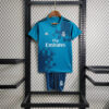 2017/2018 Retro Kids Size Real Madrid Third Away Football Shirt front view