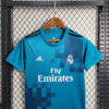 2017/2018 Retro Kids Size Real Madrid Third Away Football Shirt detail view