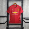 2017/2018 Retro Manchester United Home Football Shirt front view