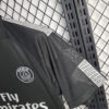 2017/2018 Retro PSG Paris Saint-Germain Away Football Shirt detail view