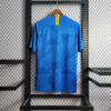2018 Retro Brazil Football Jersey Away back view