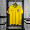2018 Retro Brazil Football Jersey Home front view