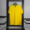 2018 Retro Brazil Football Jersey Home back view