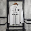 2018/2019 Retro Long Sleeve PSG Paris Saint-Germain Away Football Shirt front view