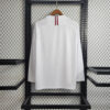 2018/2019 Retro Long Sleeve PSG Paris Saint-Germain Away Football Shirt back view