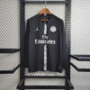 2018/2019 Retro Long Sleeve Paris Saint-Germain Home Football Shirt front view