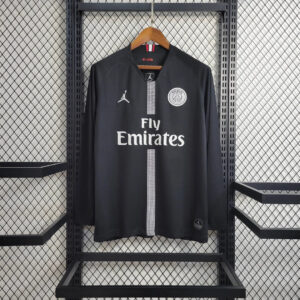 2018/2019 Retro Long Sleeve Paris Saint-Germain Home Football Shirt