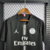 2018/2019 Retro Psg Paris Saint-Germain Black Soccer Jersey detail view