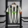 2019/2020 Retro Juventus Joint Edition Black and White Stripes Soccer Jersey front view