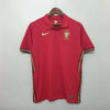 2020 Football Shirt Portugal Red Home front view