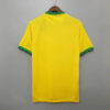 2020 Retro Brazil Soccer Jersey Home back view