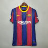 2020/2021 Retro Barcelona Home Football Shirt front view