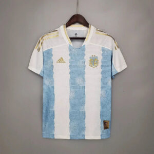 2021 Retro Argentina Soccer Jersey Concept Maradona Special Emblem