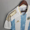 2021 Retro Argentina Soccer Jersey Concept Maradona Special Emblem detail view