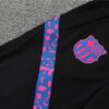 2021/2022 Barcelona Half-Pull Tracksuit Black detail view