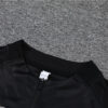 2021/2022 Psg Paris Saint-Germain Half-Pull Tracksuit Black Pink Sleeves detail view