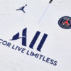 2021/2022 Psg Paris Saint-Germain Half-Pull Tracksuit White detail view