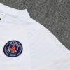 2021/2022 Psg Paris Saint-Germain Half-Pull Tracksuit White detail view