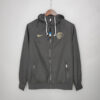 2021/2022 Psg Paris Saint-Germain Windbreaker Black front view