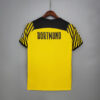 2021/2022 Retro Football Shirt Dortmund Home back view