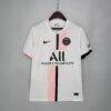 2021/2022 Retro Football Shirt Psg Paris Saint-Germain Away front view