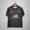 2021/2022 Retro Psg Paris Saint-Germain Training Wear Black front view