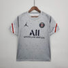 2021/2022 Retro Psg Paris Saint-Germain Training Wear Grey front view
