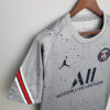 2021/2022 Retro Psg Paris Saint-Germain Training Wear Grey detail view
