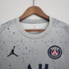 2021/2022 Retro Psg Paris Saint-Germain Training Wear Grey detail view