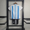 2022 Argentina Home Football Shirt Kids Size back view