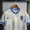 2022 Brazil Blue Beach Football Jersey detail view