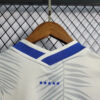 2022 Brazil Blue Beach Football Jersey detail view