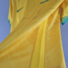 2022 Brazil Classic Soccer Jersey Yellow detail view