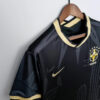 2022 Brazil Special Edition Black Soccer Jersey detail view