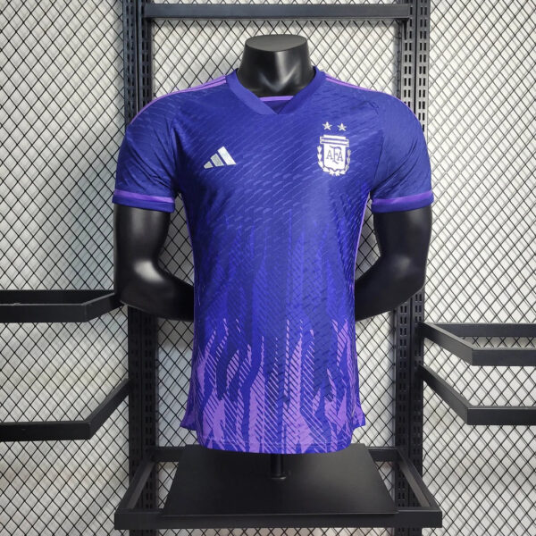 2022 FIFA World Cup Argentina National Team Away Jersey -Player Version
