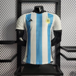 2022 FIFA World Cup Argentina National Team Jersey Home -Player Version
