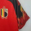 2022 FIFA World Cup Belgium Home Soccer Shirt detail view