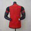 2022 FIFA World Cup Belgium Home Soccer Shirt -Player Version back view